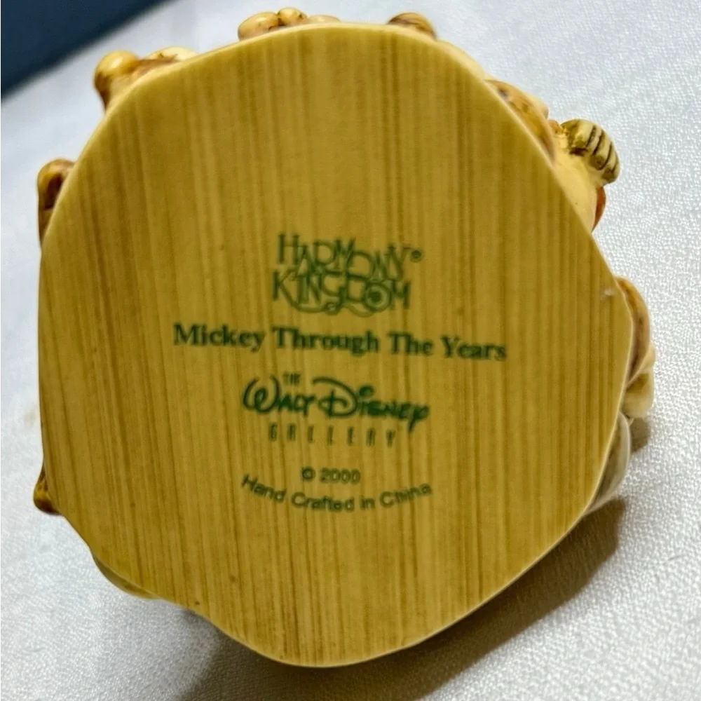 Disney Harmony Kingdom Mickey Through The Years Collectible Trinket Box